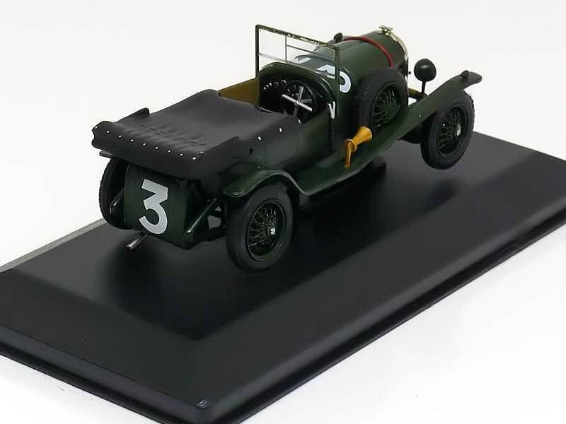 Coche miniatura Bentley 3 1/43 IXO No. Davis/ Benjafield Sieger 1927 Le Mans