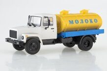 Автоцистерна Г6-ОТА-4,2 (3307), белый/желтый