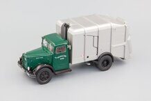 1:43 BERLIET GDR 7 W à benne Sovel. green / silver