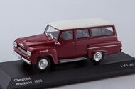 1:43 CHEVROLET Amazona 4х4 (1963), dark red