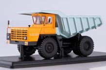БЕЛАZ-540А карьерный самосвал, оранжевый/серый