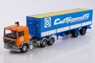 1:43 Volvo F12 с полуприцепом Fruehauf Savoyarde Совтрансавто