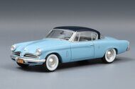 1:43 STUDEBAKER Commander Starliner (1953), light blue/dark blue