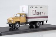 ГЗСА-893А (52) Мебельный фургон, бежевый/белый