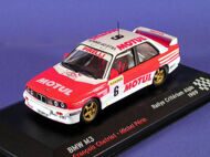 BMW M3 No.6, Francois Chatriot - Michel Perin, Behra-Alpine Rally 1989, белый/красный