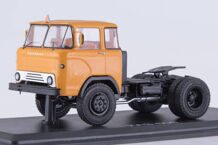 КАЗ-608 седельный тягач, оранжевый