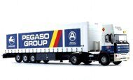 1:43 PEGASO Troner Plus (1988) Pegaso Group, white / blue