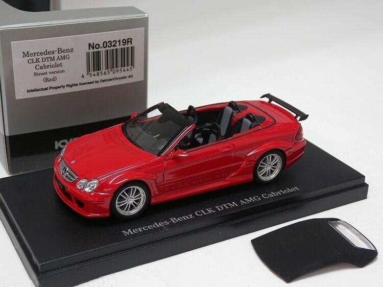 Mercedes-Benz CLK DTM AMG Cabriolet, red