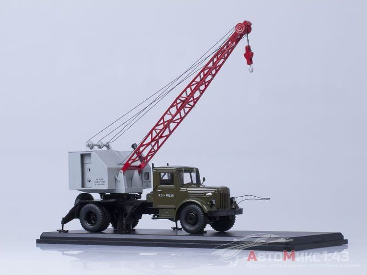Автокран К-51 (Минский-200), хаки/серый
